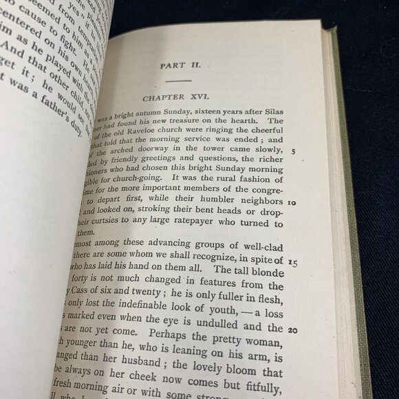 Silas Marner George Eliot 1898 HC Book Standard English Classics - Picture 4 of 10